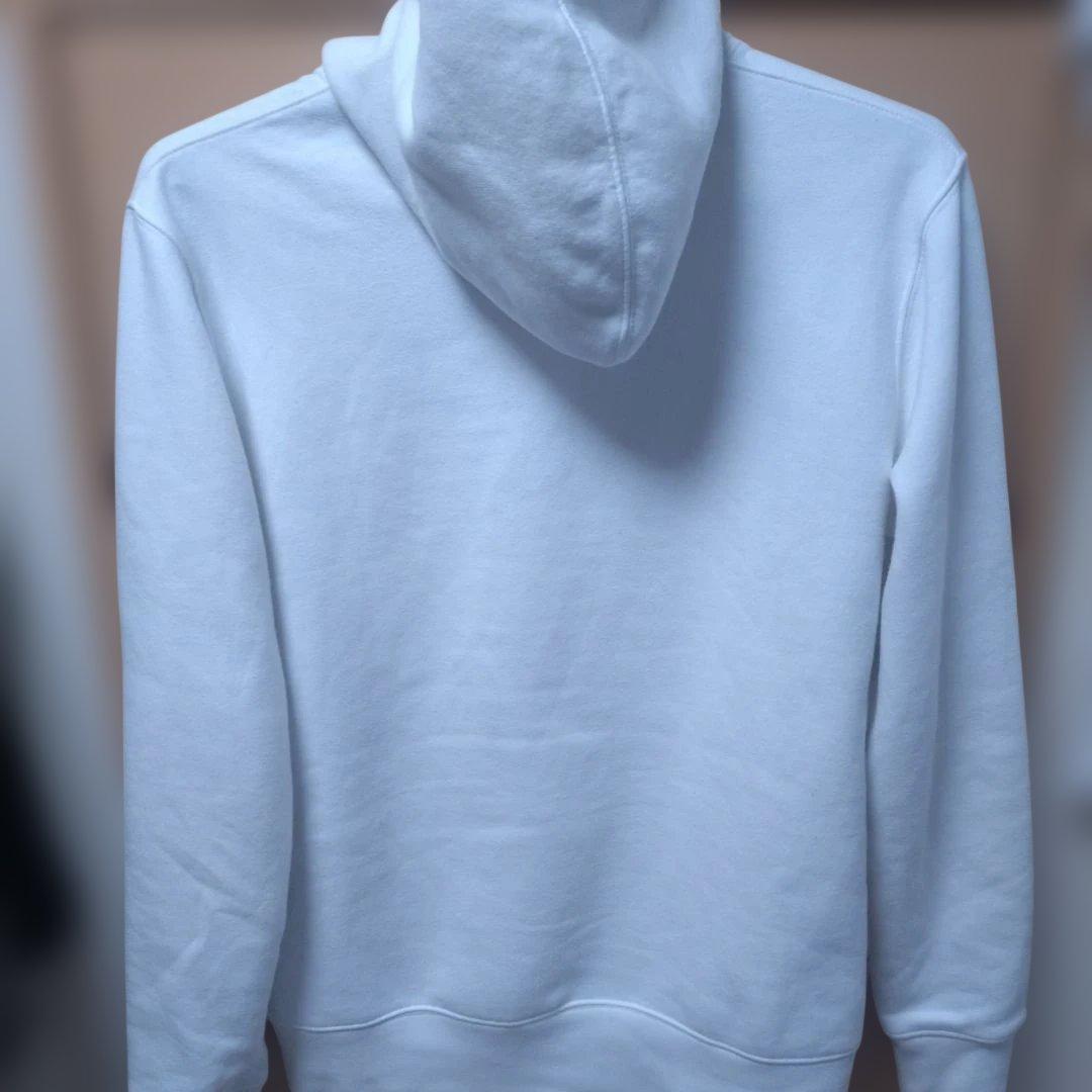 Supreme ジョ−ダンジャンプマンロゴ フード付きパーカー Mホワイト