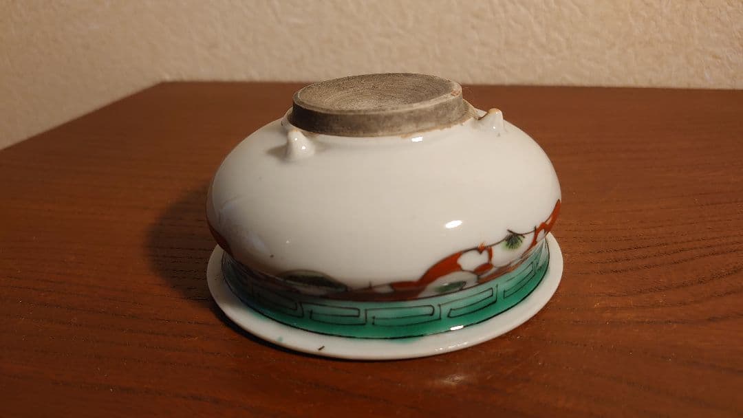 古九谷 九谷焼 古伊万里 伊万里 香炉 色絵 蔵出し 1客