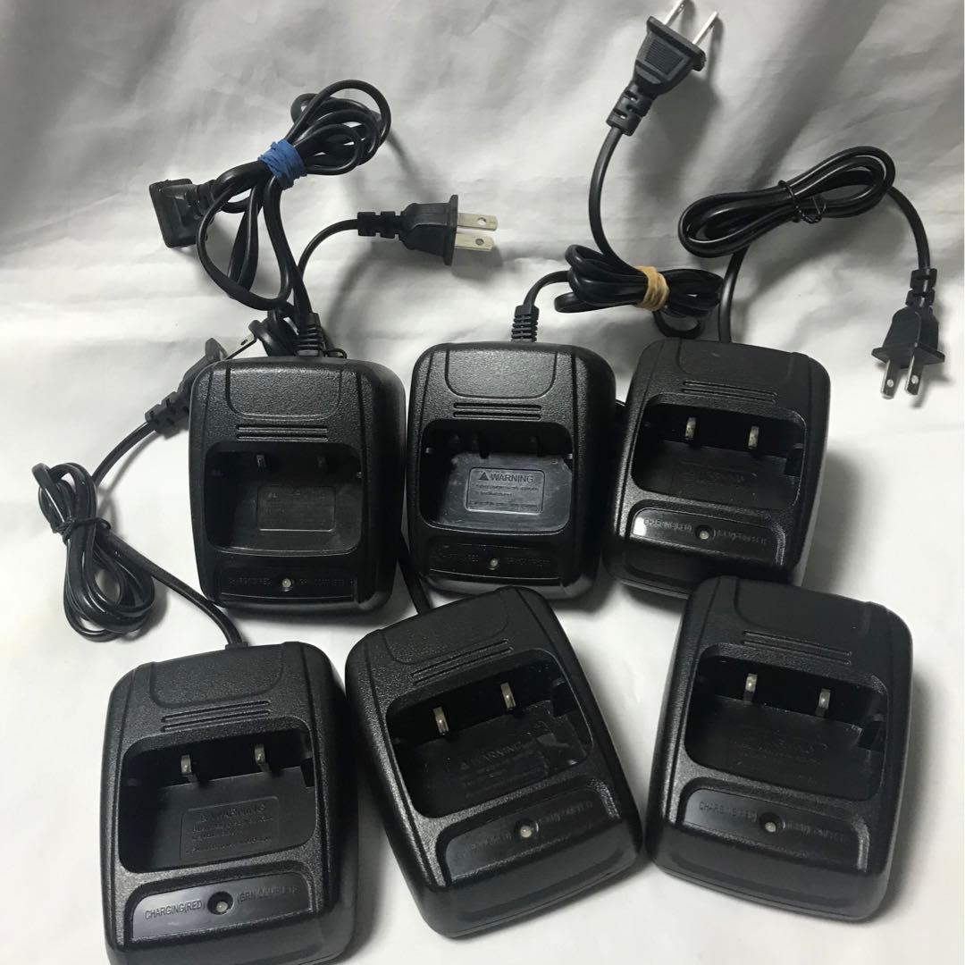 特定小電力トランシーバー 6台 充電器 予備バッテリー