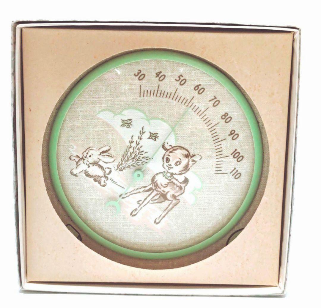 ビンテージ 温度計 箱入り ベビーナーサリー G 高 品質