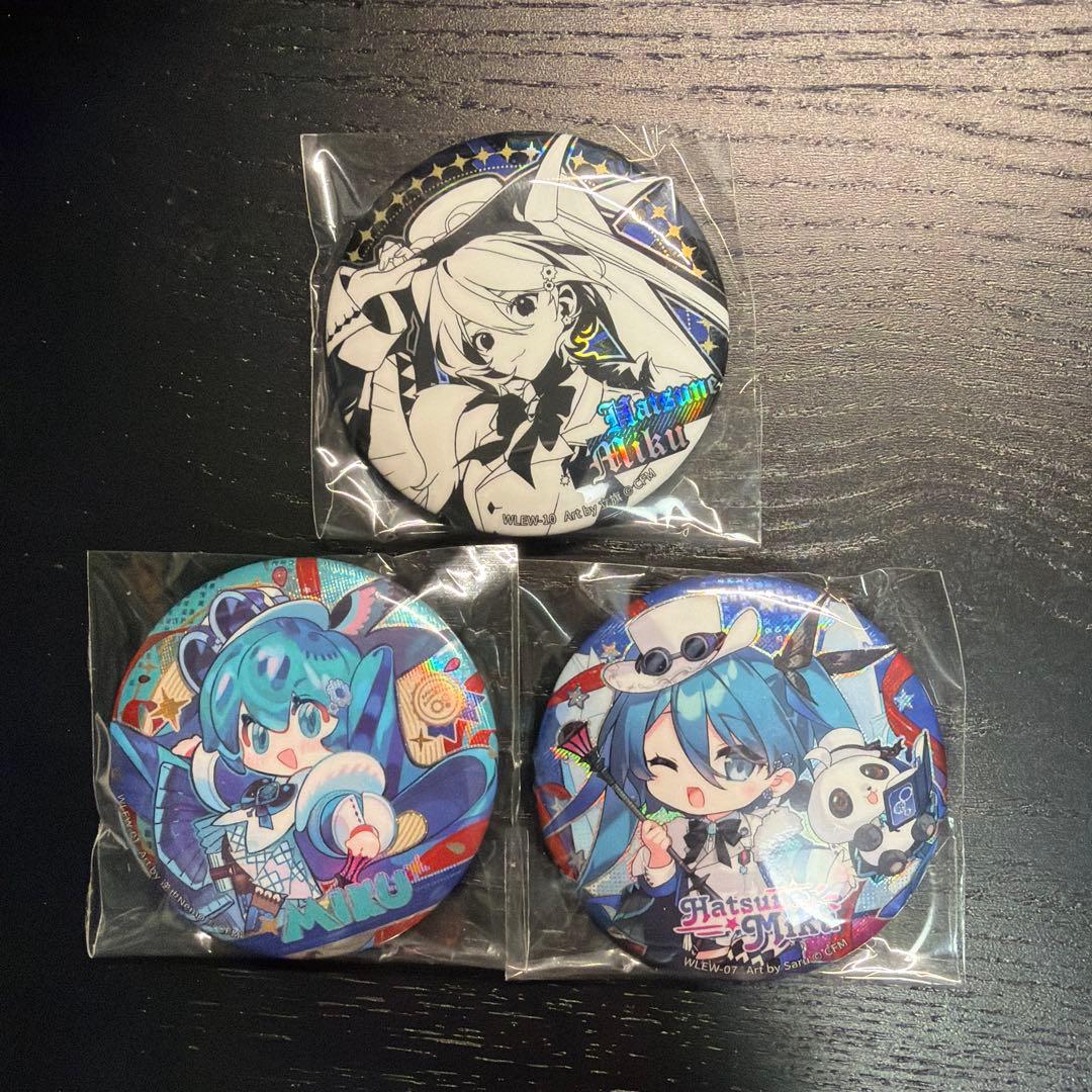 初音ミク MIKU WITH YOU 海外限定正规品 缶バッジ セット - メルカリ