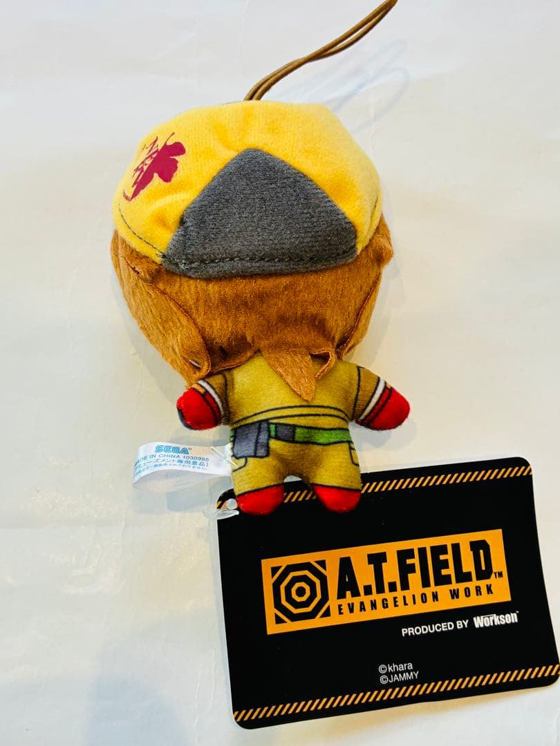 A.T. FIELD EVANGELION WORK マスコット　アスカ