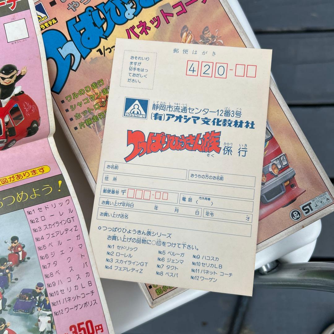 アオシマ つっぱりひょうきん族1/つっぱり バネットコーチ 11 未組立