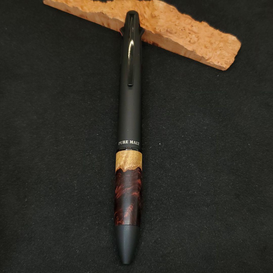 No.62ピュアモルトブラック4&1ホンジェラスローズウッド瘤カスタム
