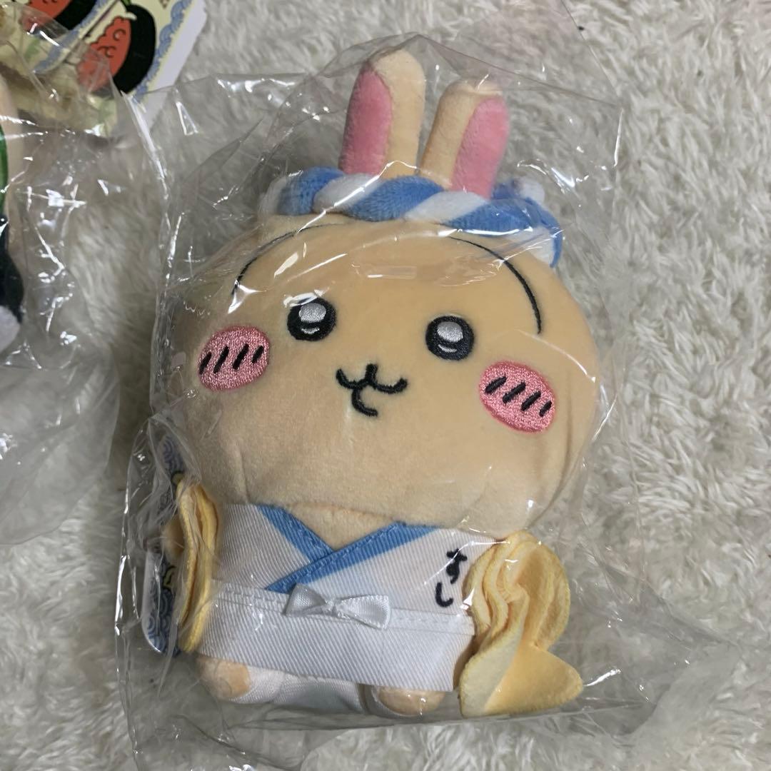 ちいかわ　ぬいぐるみ　まとめ　うさぎ　ゾンビ　寿司