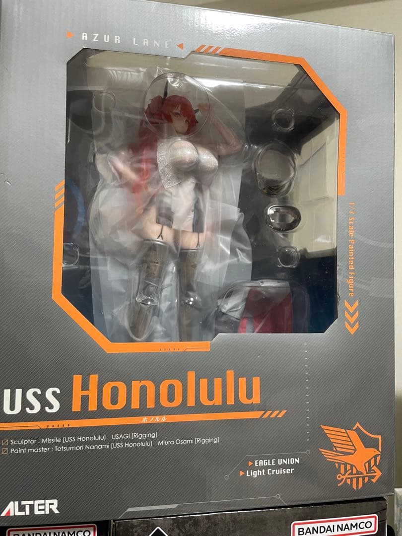 新品未開封 アルター アズールレーン ホノルル 1/7 完成品フィギュア