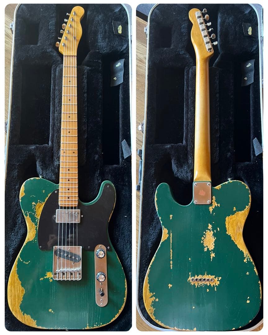 ハードレリックテレキャスタータイプ/オールラッカーアッシュボディ