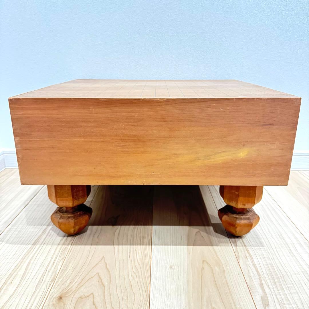 囲碁盤 へそ 脚付き 板目 蛤碁石 碁笥 碁盤 囲碁セット