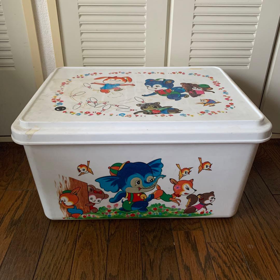 レトロボックス 昭和レトロ ビンテージ 昭和家具 プラケース 衣装