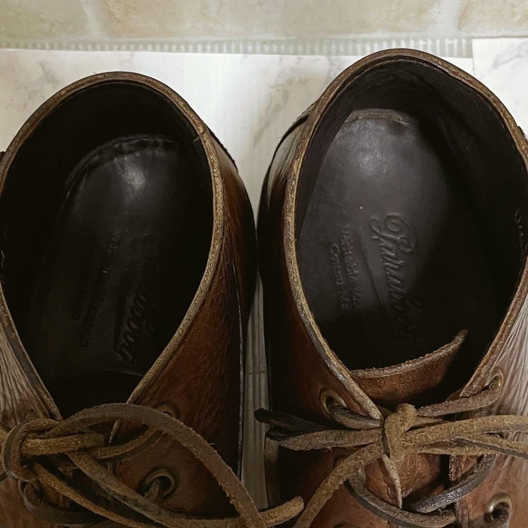 Paraboot ブラウン モカシンブーツ