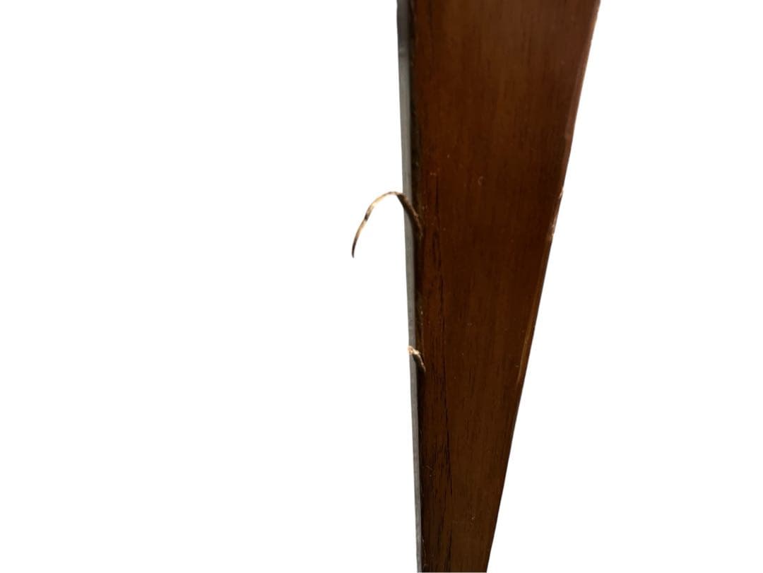 チークスタイリッシュデスク ロータイプ ローテーブル