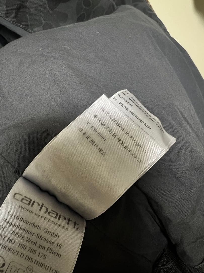 Carhartt wip active アクティブパーカ　オーバーダイ　未使用
