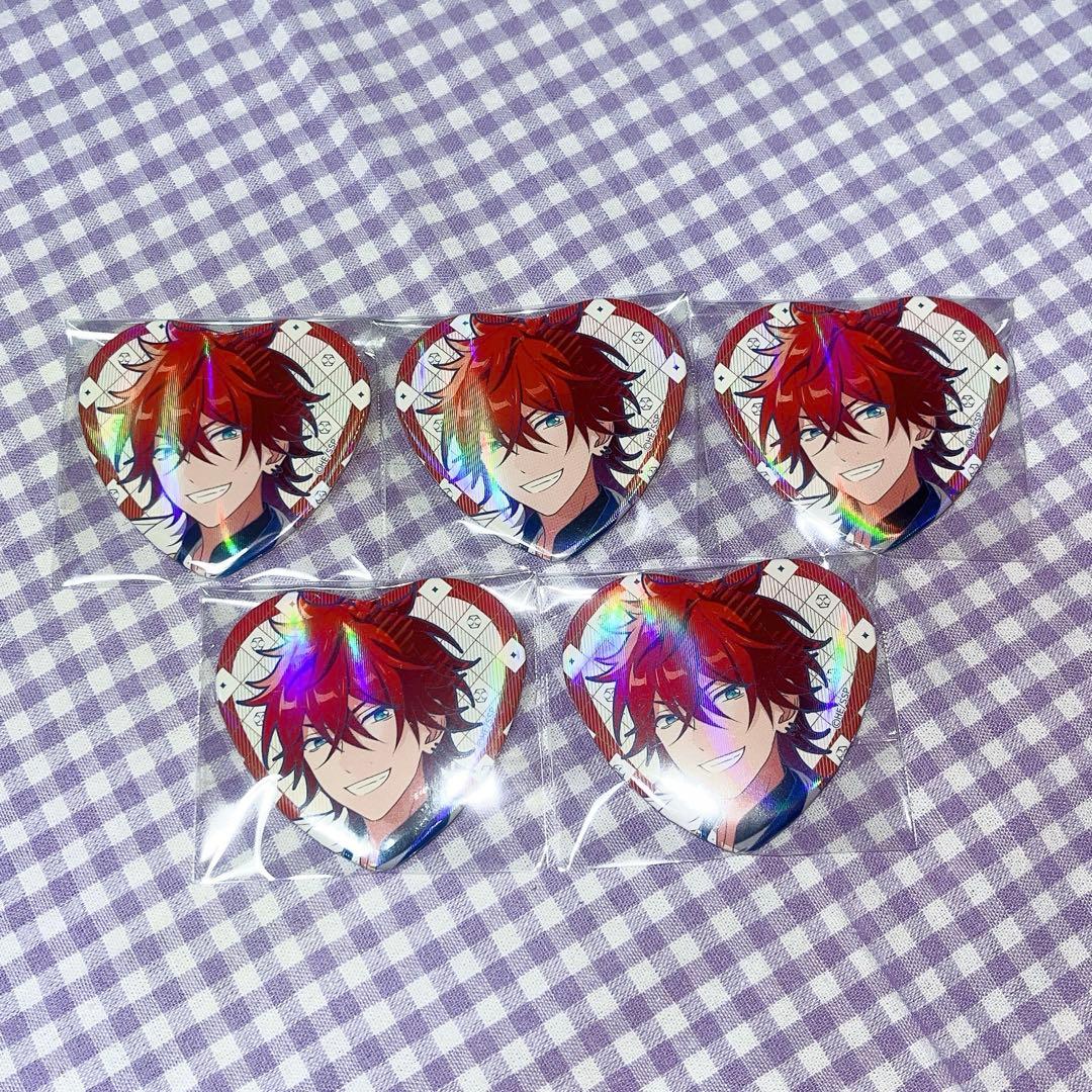 天城 燐音 あんスタ スタフォニ ハート缶バッジ イベコレ - メルカリ