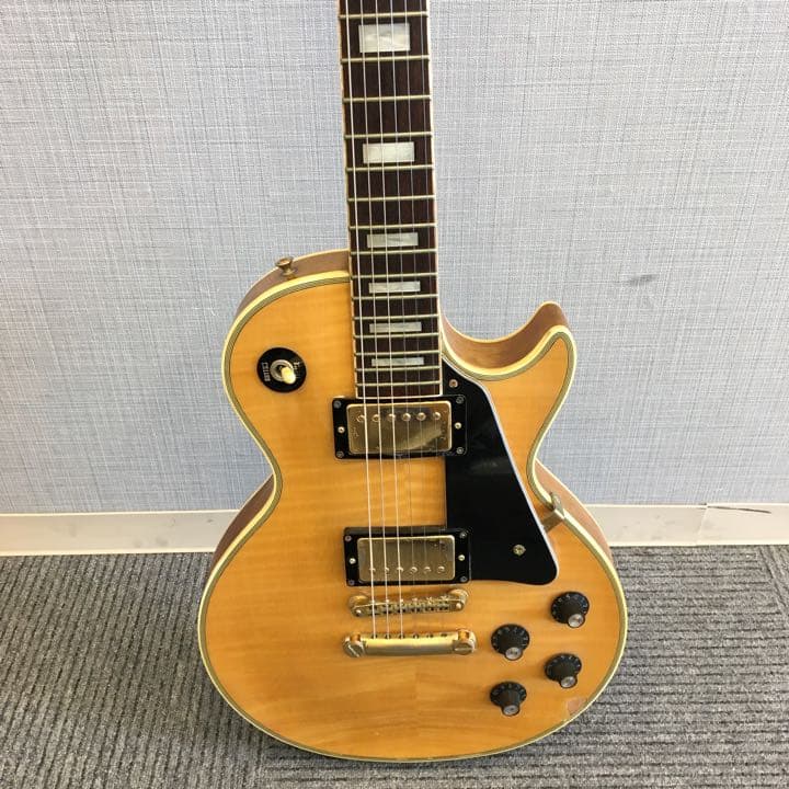 GRECO EG 77年 レスポール セミホローの虎目ボディ！ Yahoo