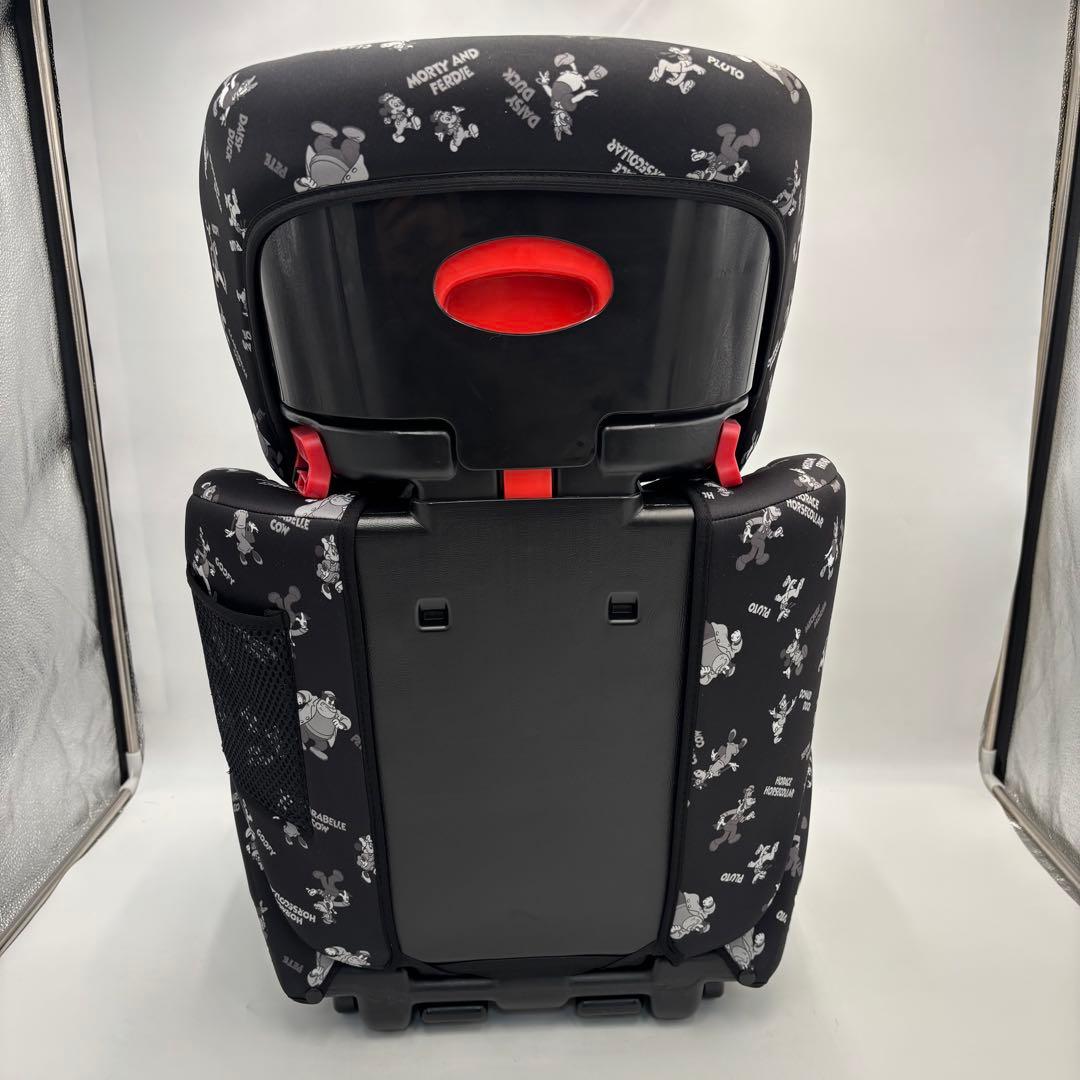 極美品　ハイバック　ディズニー　ジュニアシート　ミッキーマウス　ISOFIX