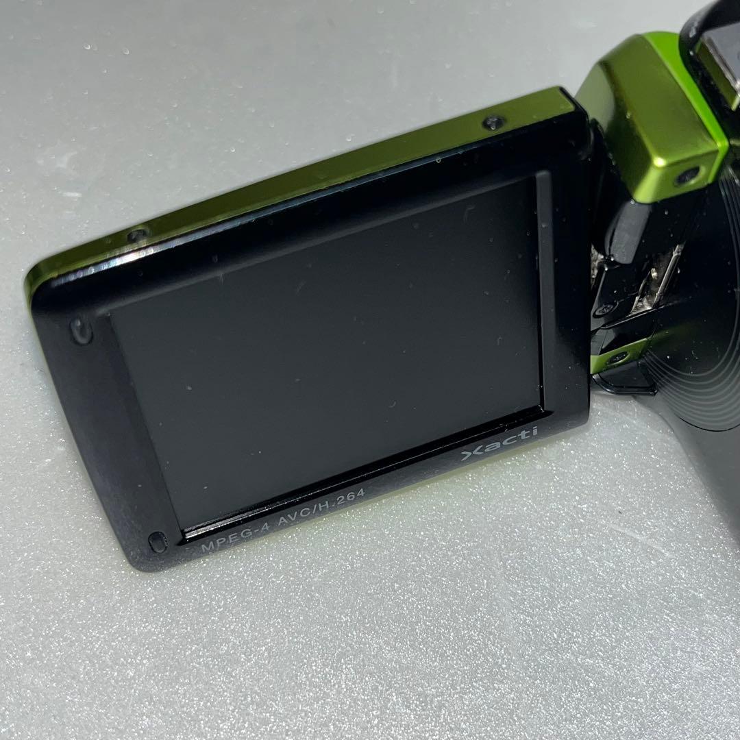 SANYOデジタルムービーカメラXacti DMX-CG65グリーン⭐️フルセット