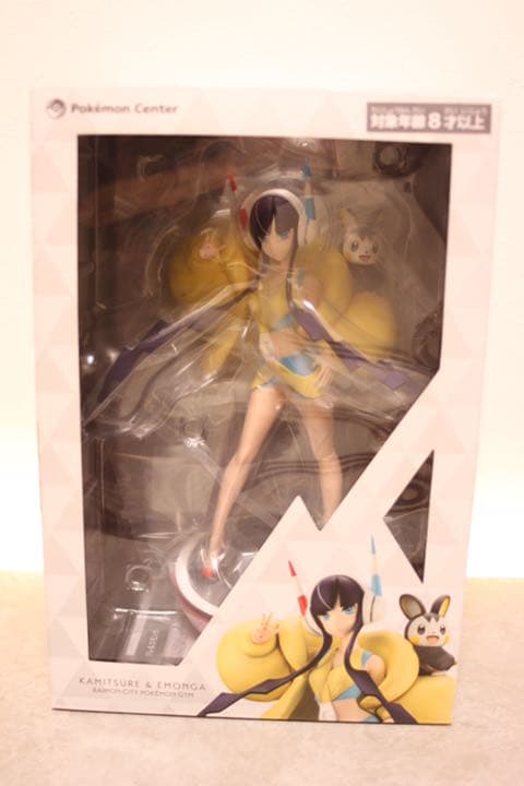 ポケモンセンターオリジナル フィギュア カミツレ＆エモンガ 1/8 完成