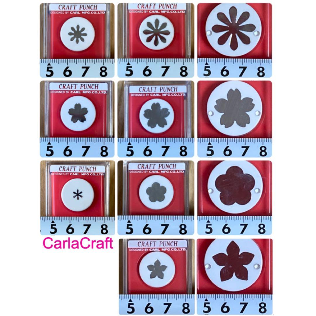 四季の花 クラフトパンチ カーラクラフト 本体 セット - メルカリ