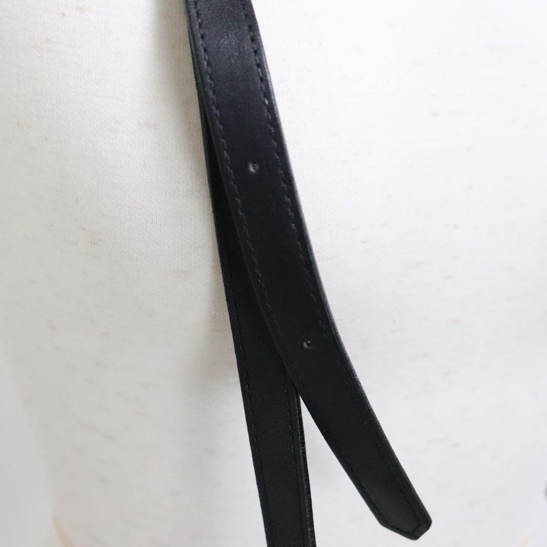 BURBERRY バーバリーズ ショルダーバッグ シボ革レザー ノバチェック黒