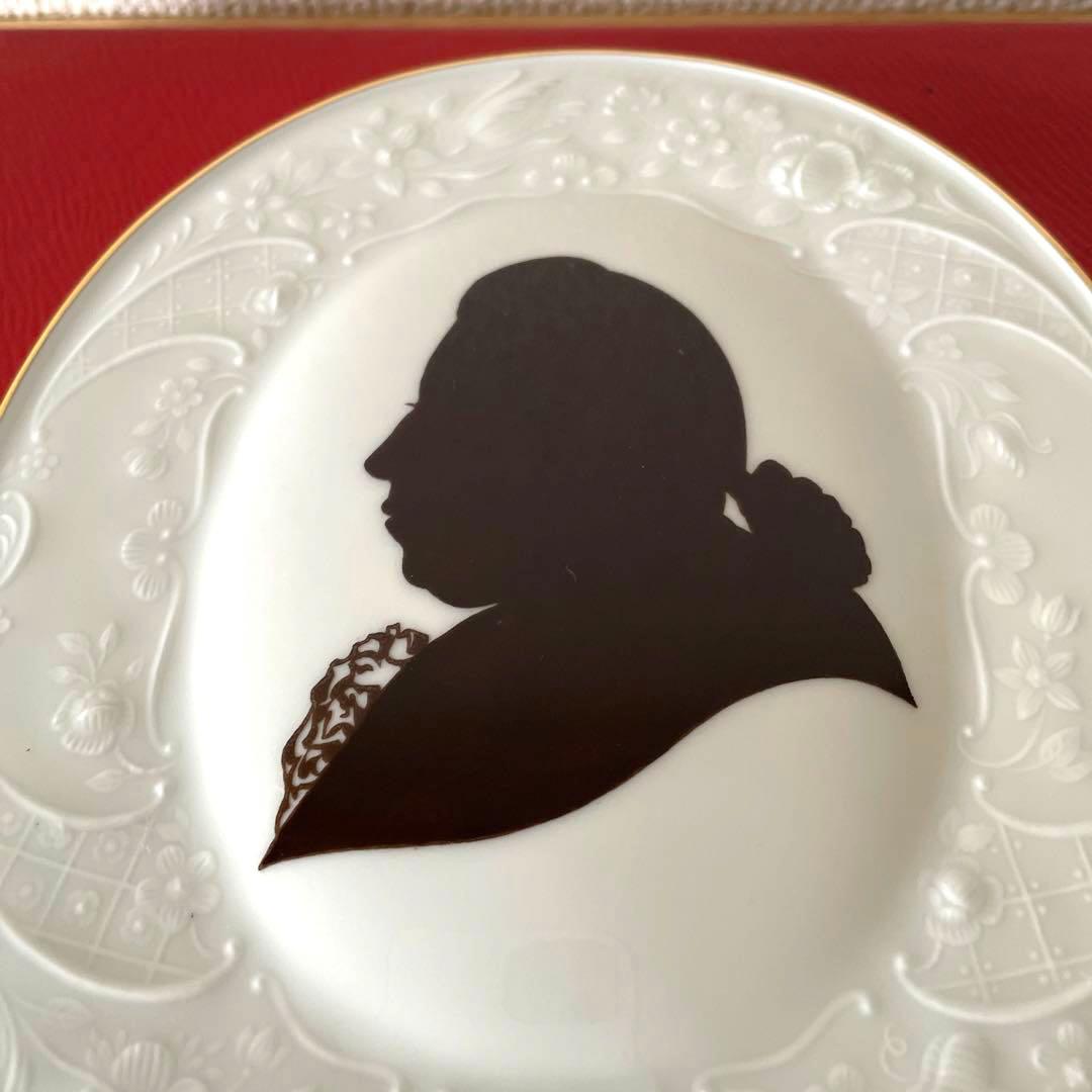 ＊ケンドラーの肖像＊１９７５年・陶板画・１７cm×１４cm・箱入・Meissen