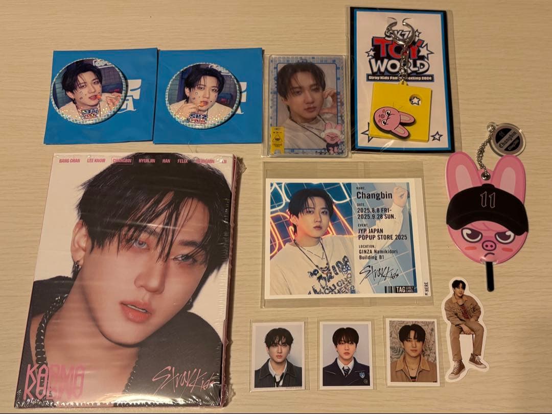 straykids スキズ チャンビン グッズ まとめ売り
