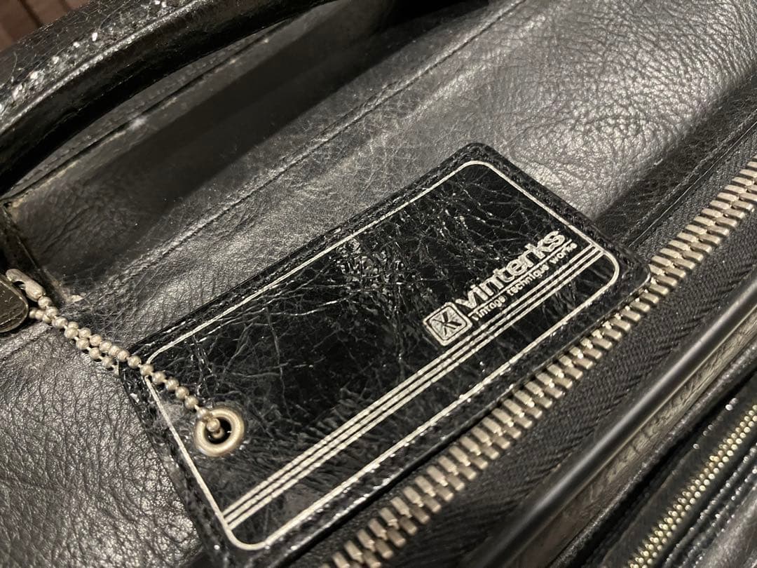 マスターピースVINTERKS 】レザー キャリーケース トラベル バッグ