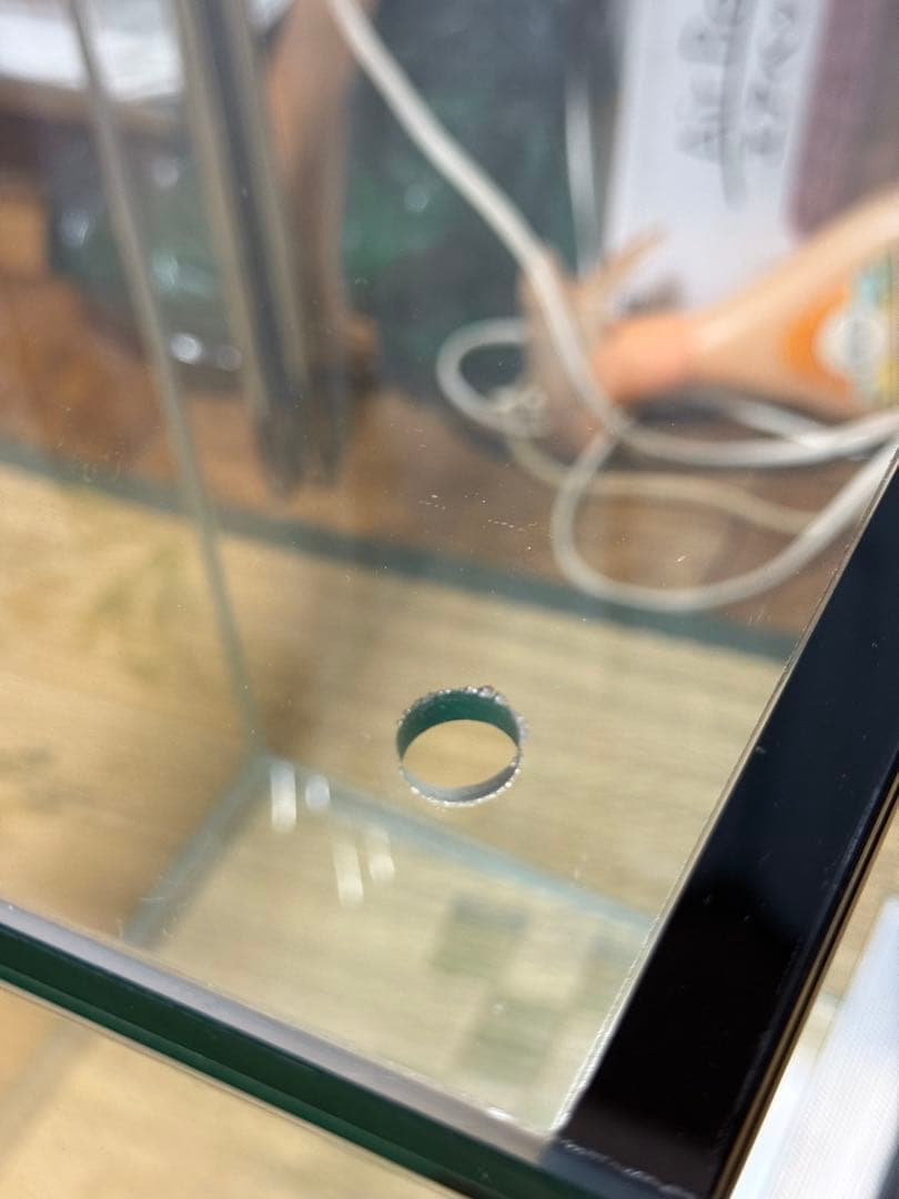 排水口付きガラスケージ《爬虫類・パルダリウム》