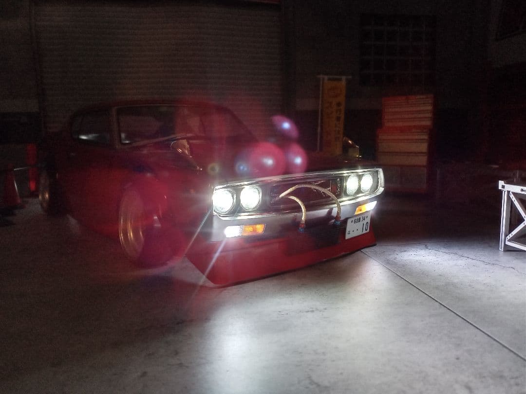 スカイライン 2000GT-R ケンメリエンジンサウンド フルアクション電飾装着