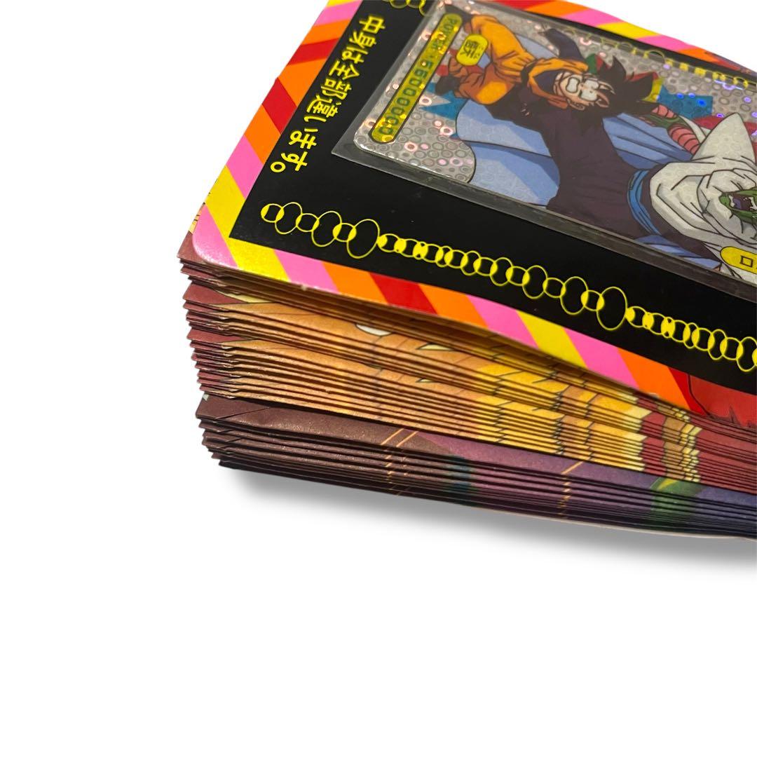 ドラゴンボール ミニミニプリズム連続 束 未開封 山勝 当時物 ブロマイド