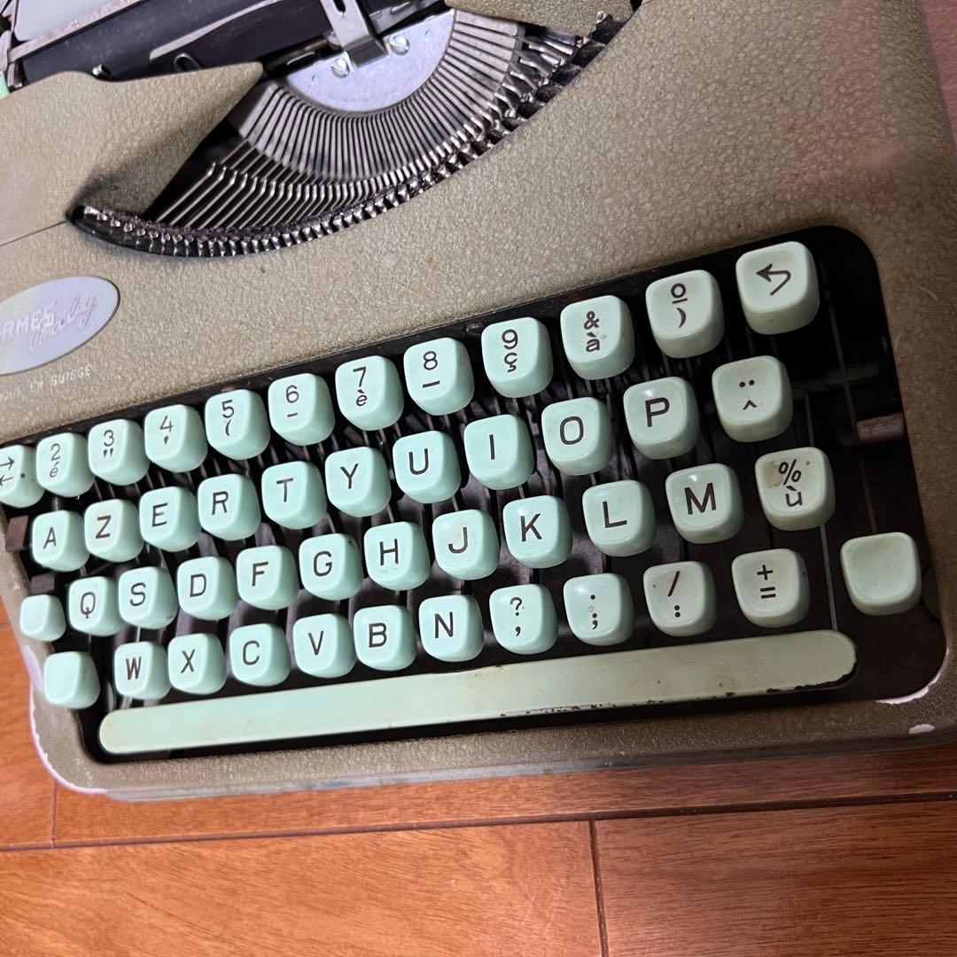 HERMES タイプライター レトロ ヴィンテージ アンティーク スイス製