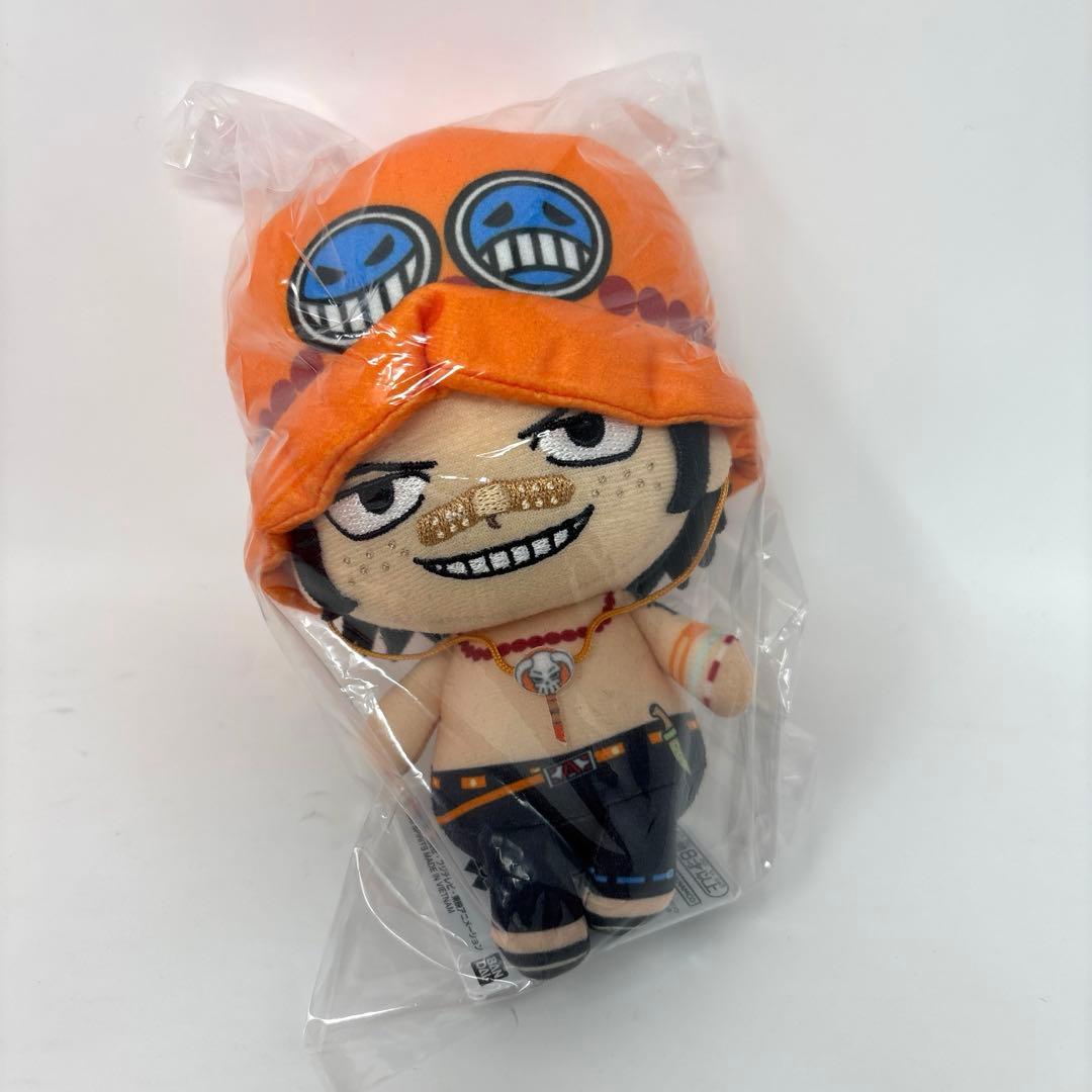 ワンピース エース ぬいぐるみ マスコット - メルカリ