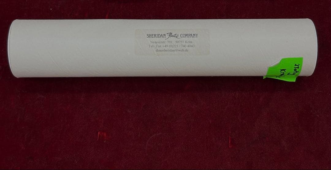 シェリダン　フルート　頭部管　シルバー　ライザー14k 新品未使用　レア