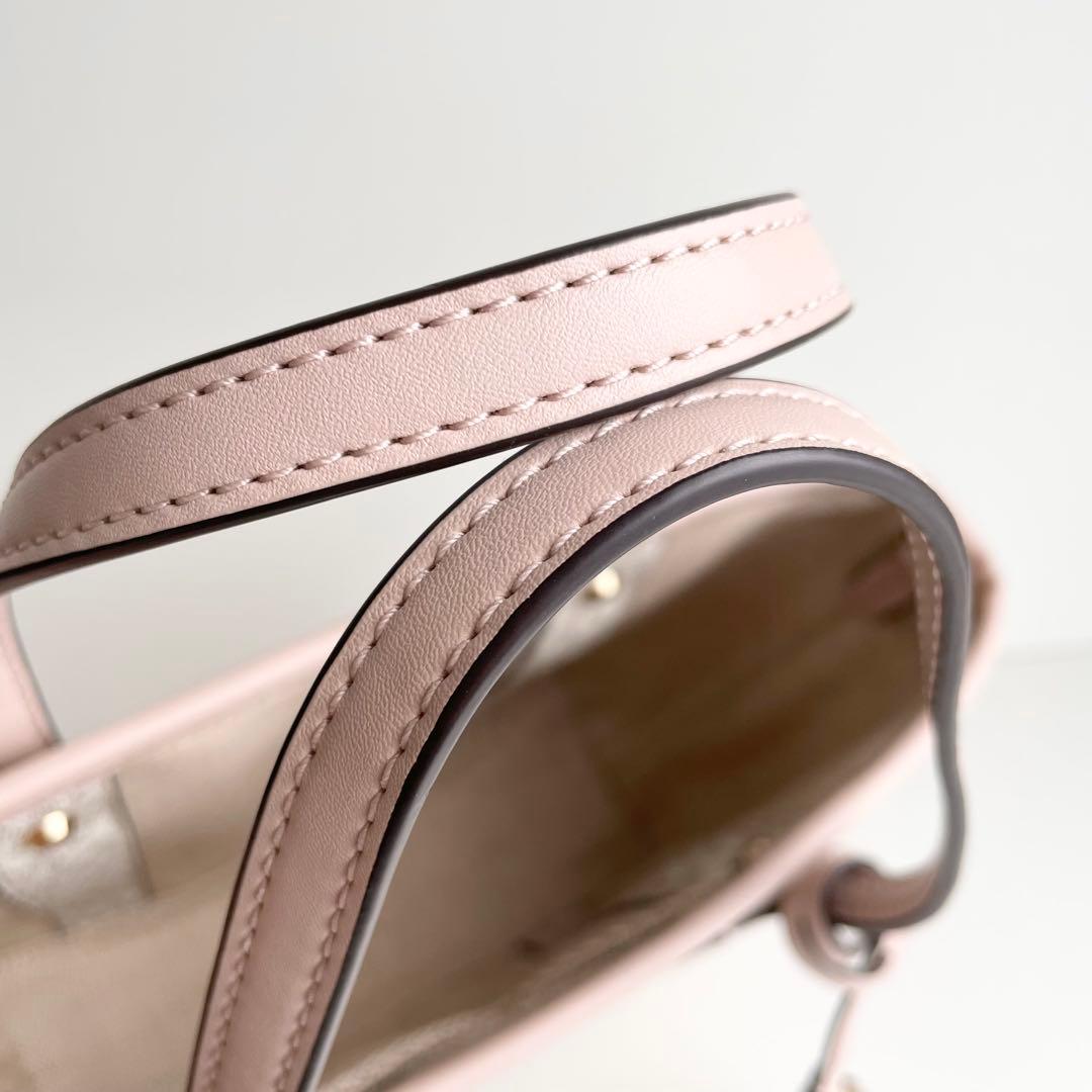 マイケルコース ハンドバッグ 2way ポーチ付き シグネチャー 白 新品保管