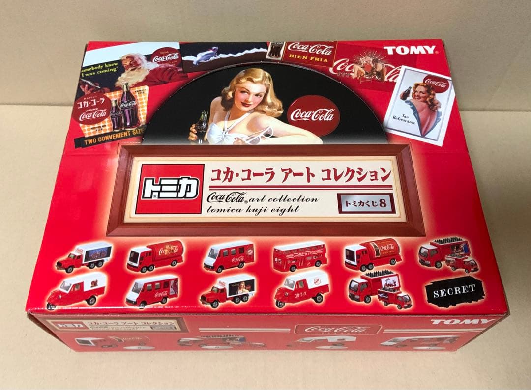 トミカ コカ・コーラ アート コレクション 1BOX12個入り トミカくじ8
