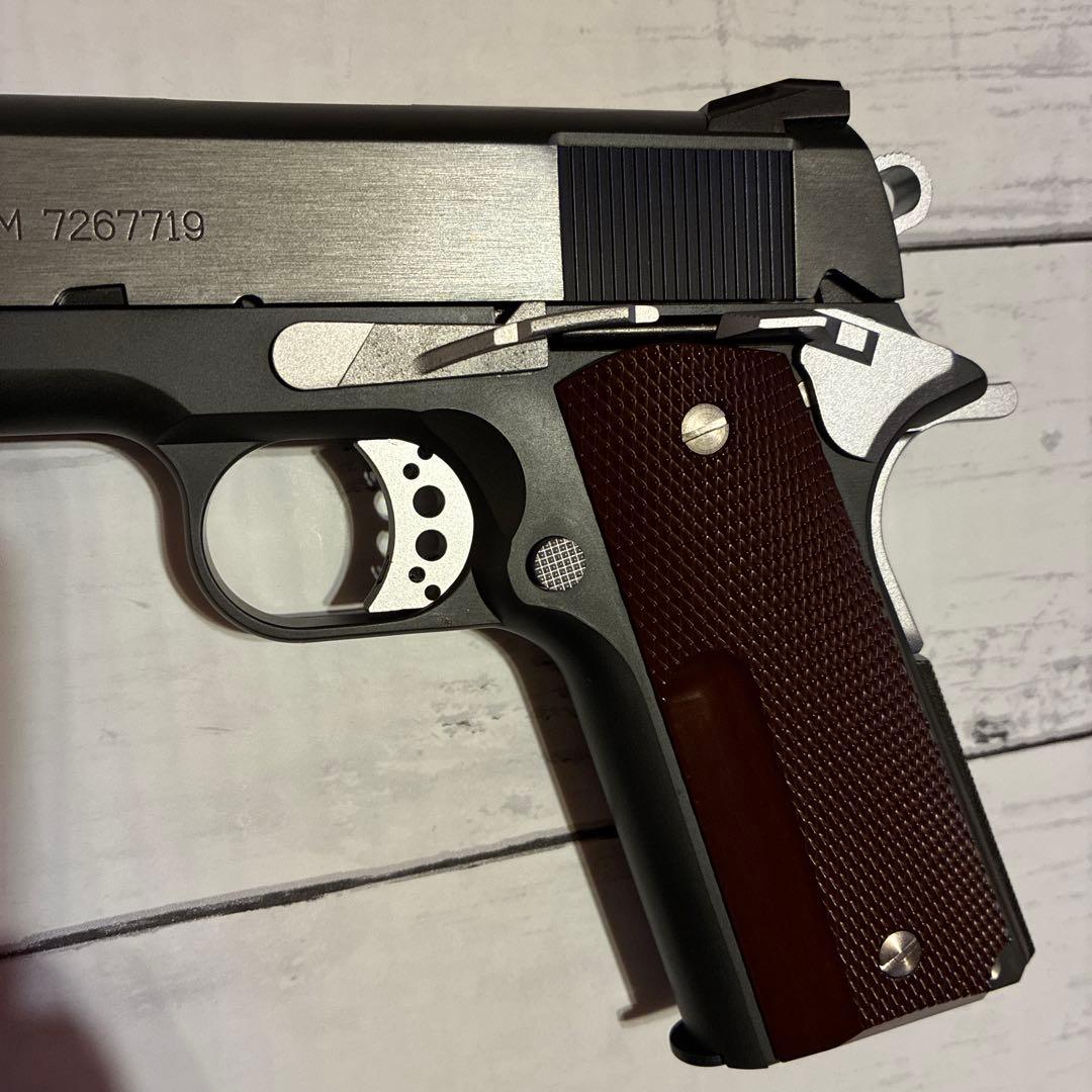 ウエスタンアームズ　スネークマッチ1911 カーボンブラックhw