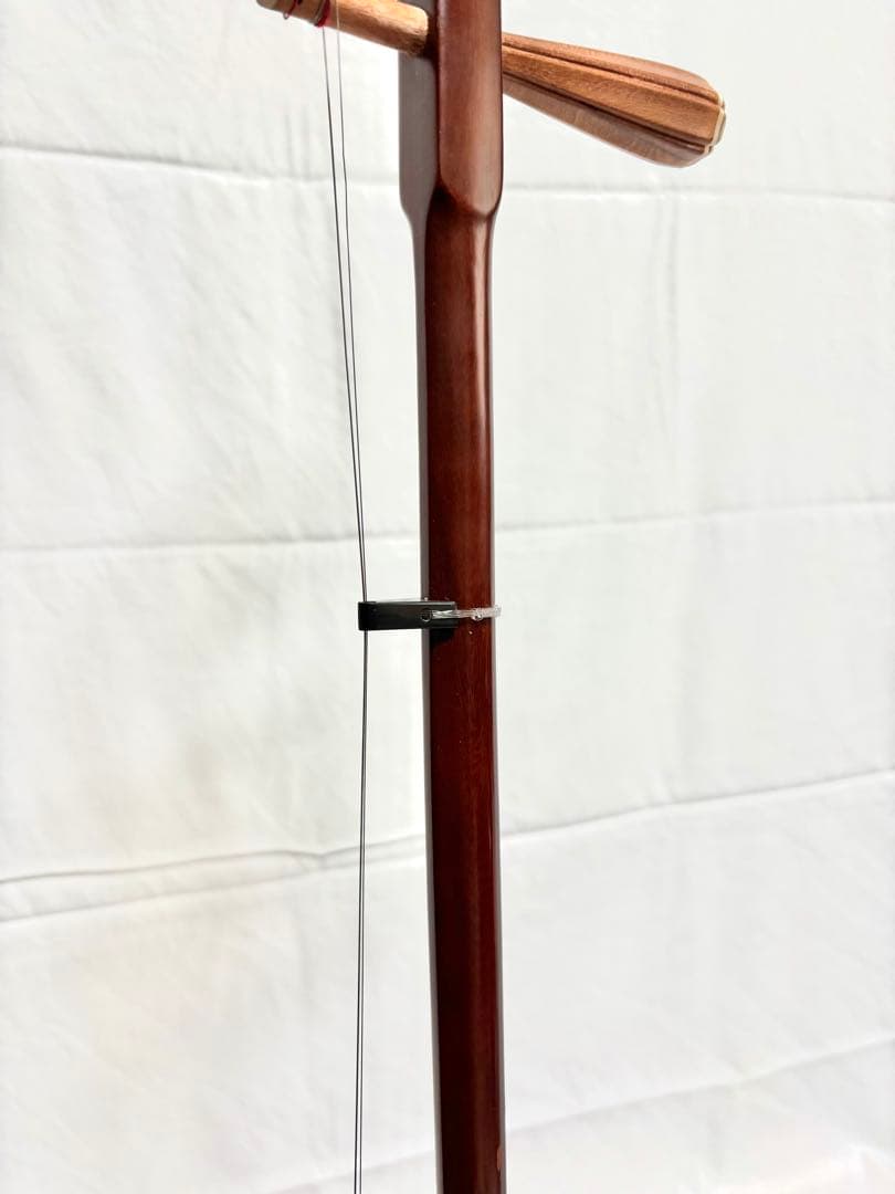 二胡 一式セット 中国蘇州 本皮製 付属品