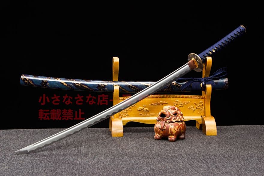 膝切武士刀-高性能マンガン鋼 武具　刀装具　日本刀　模造刀 居合刀