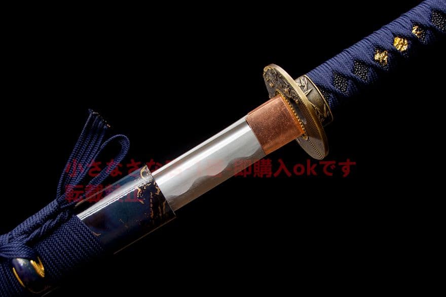 膝切武士刀-高性能マンガン鋼 武具　刀装具　日本刀　模造刀 居合刀