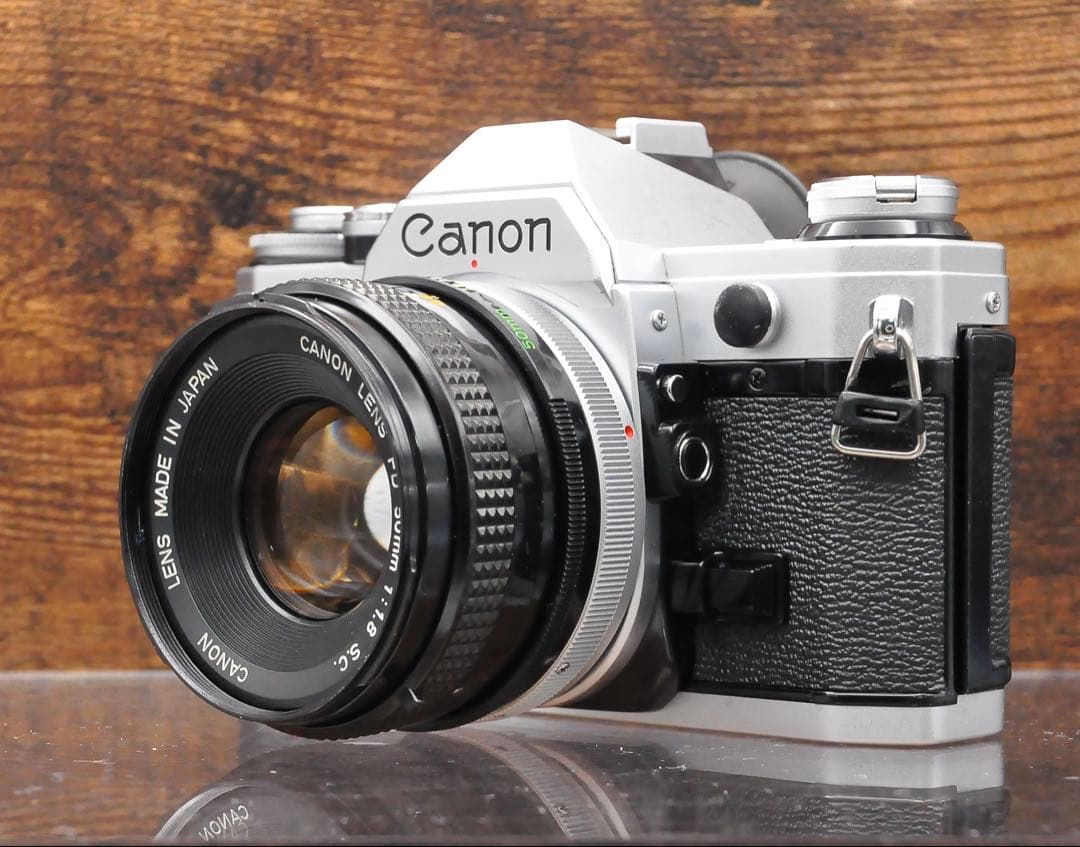 フイルムカメラ　Canon AE-1 動作品 赤城耕一：第25回 今回からフィルムカメラの話を… 「キヤノンAE-1