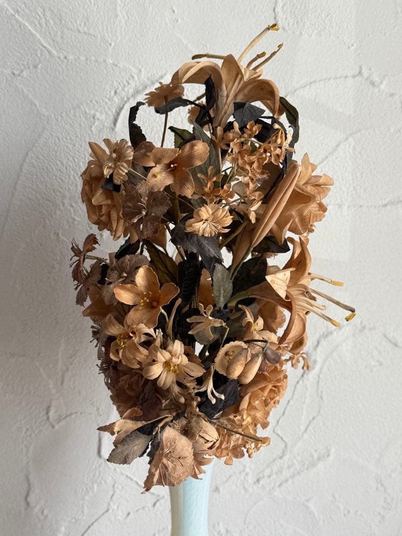 フランスアンティーク 布花 ブーケ