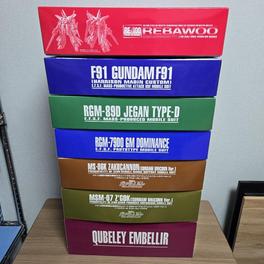 MG ガンプラまとめ売り 7点セット