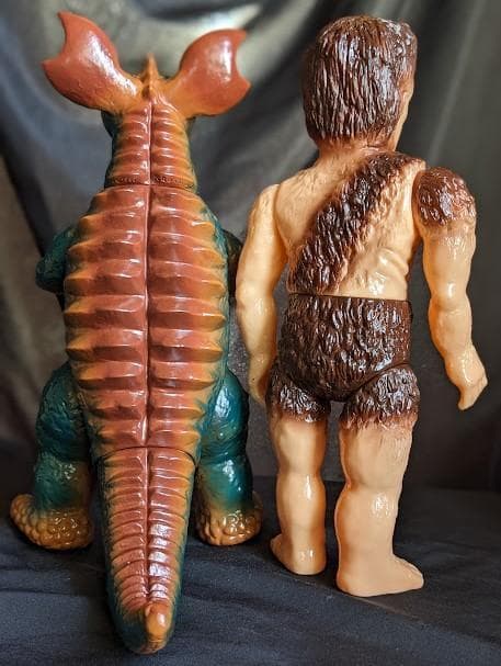 フランケンシュタイン＆バラゴン（マーミット）ソフビフィギュア2体