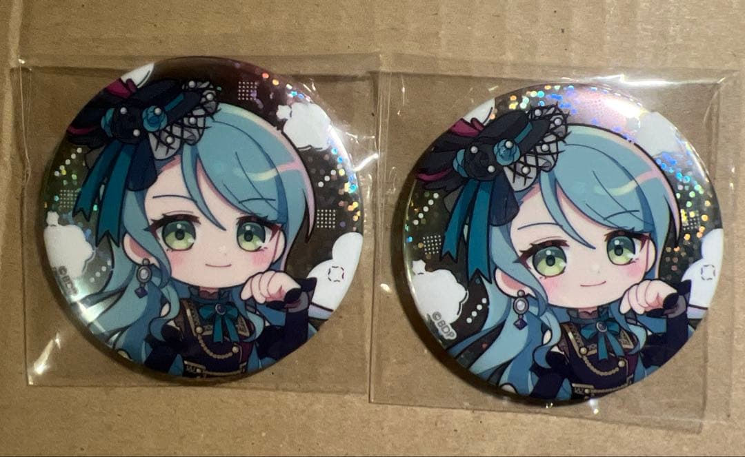 バンドリ Roselia ぴ〜すっ！缶バッジ 氷川紗夜 - メルカリ