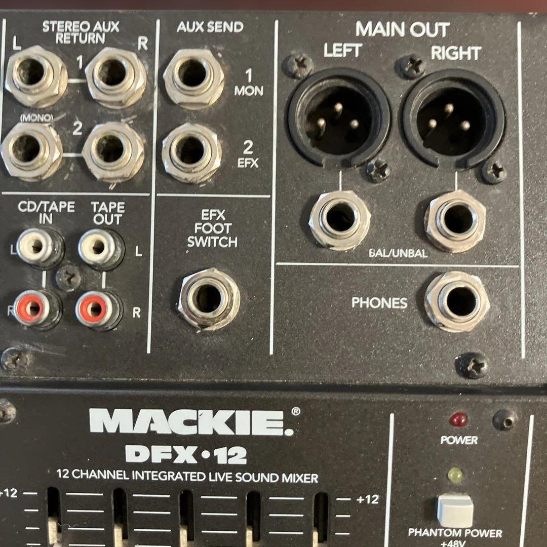 MACKIE DFX-12 アナログミキサー