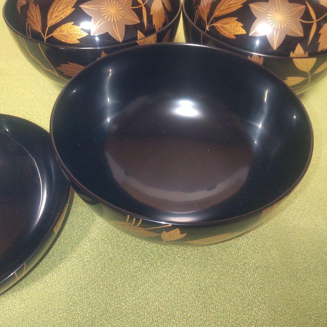 輪島塗 吸い物椀 鉄線 蒔絵 前田定治郎謹製 椀 蓋付 御椀