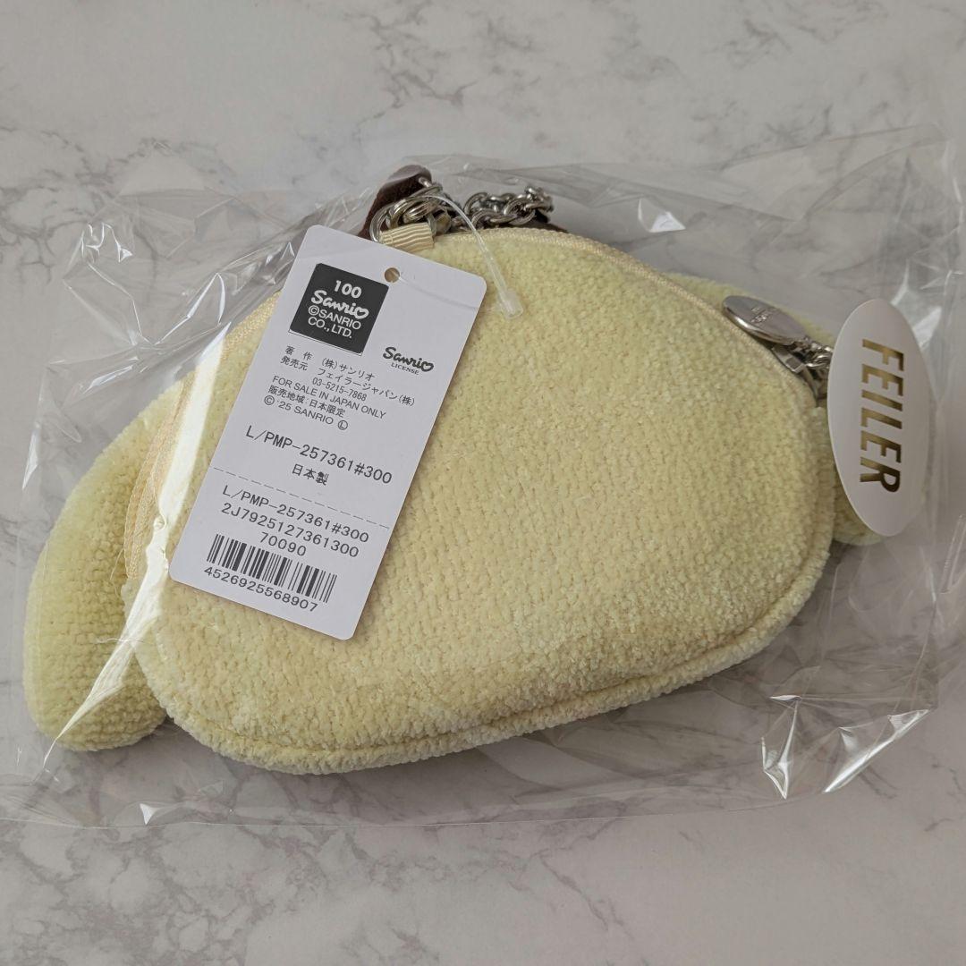 フェイラー　ポムポムプリン　顔型ポーチ　未開封