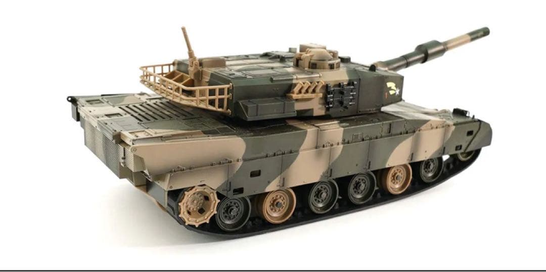 キョウショウ エッグ R/C BB弾バトルタンク ウェザリング 陸上自衛隊90式