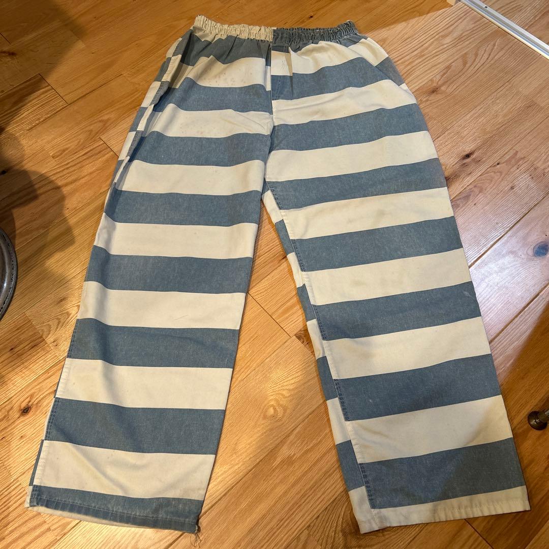 80s ビンテージプリズナー パンツprisoner jail 囚人服