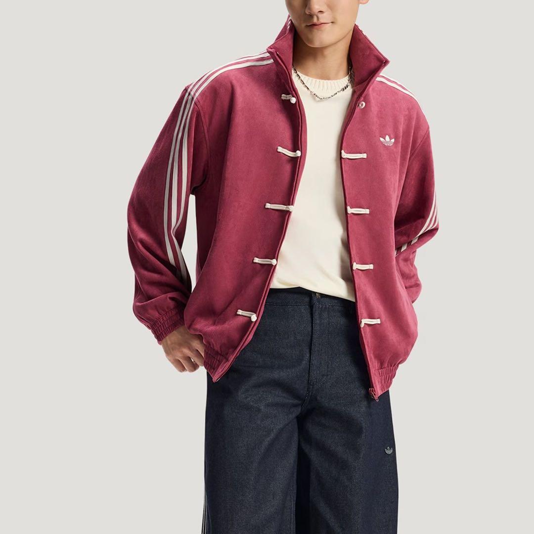 アディダス 中国限定 蛇年トラックジャケット　赤Mサイズ”