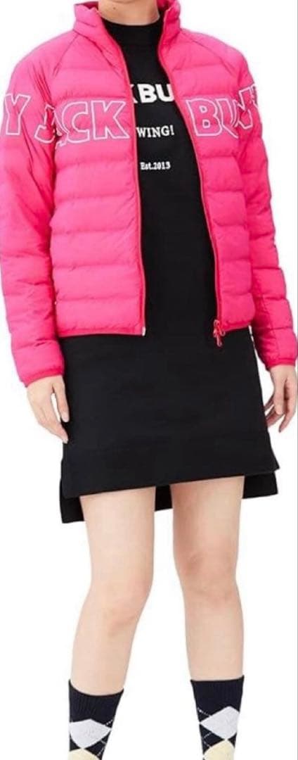 新品　ジャックバニー ナイロンタフタ 中綿 ブルゾン 1 (M) ピンク